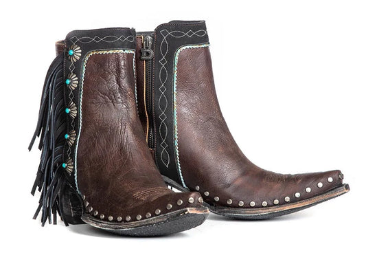 OLD GRINGO DOUBLE D RANCH "APACHE KID" BOOTS in BROWN