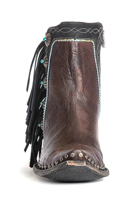 OLD GRINGO DOUBLE D RANCH "APACHE KID" BOOTS in BROWN