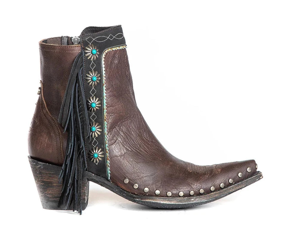 OLD GRINGO DOUBLE D RANCH "APACHE KID" BOOTS in BROWN