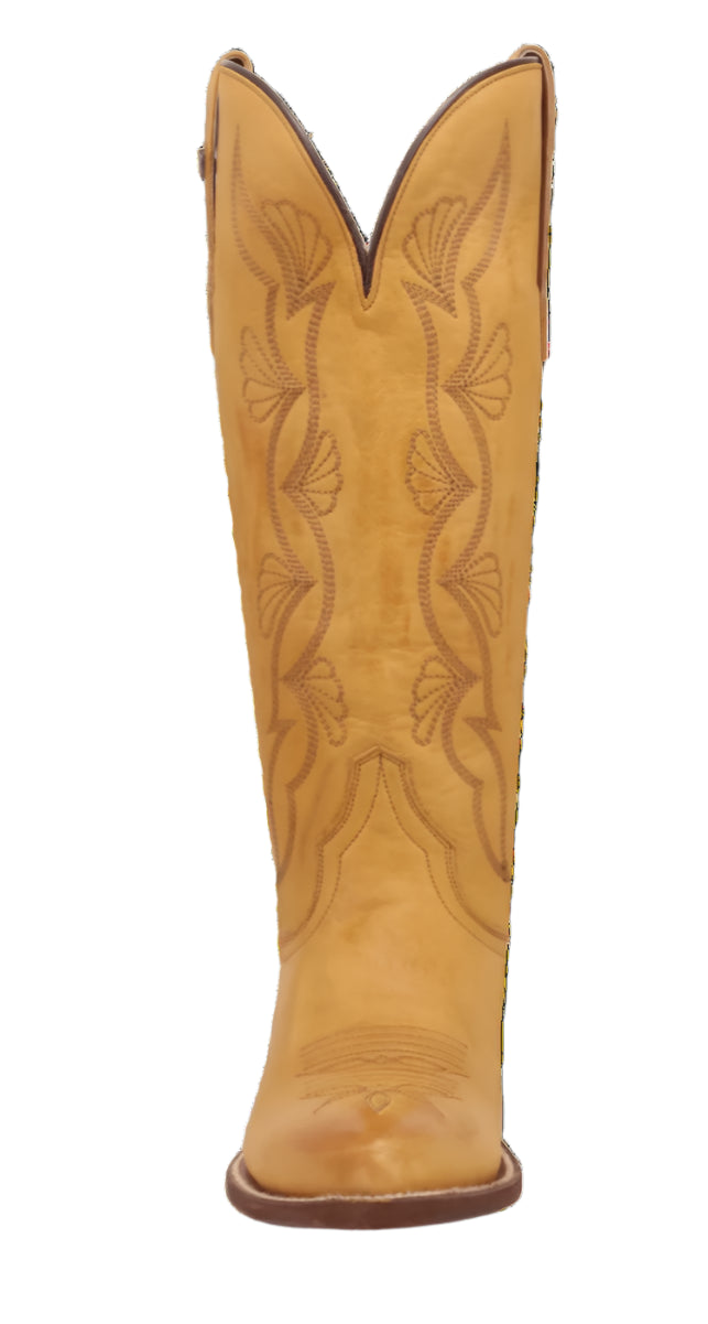 LADIES' DAN POST SUNRISE CANYON 14" BOOT - MUSTARD