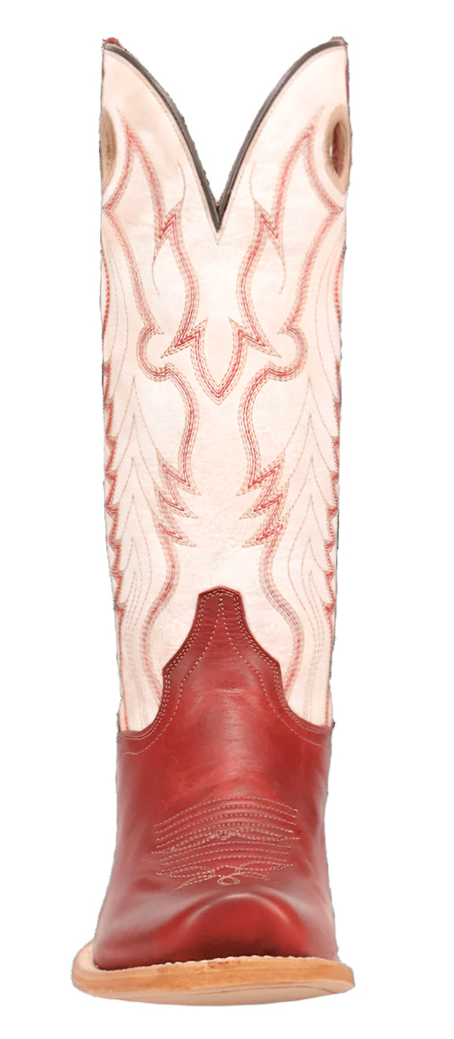 LADIES' DAN POST ADELAIDE RED STOCKMAN BOOTS
