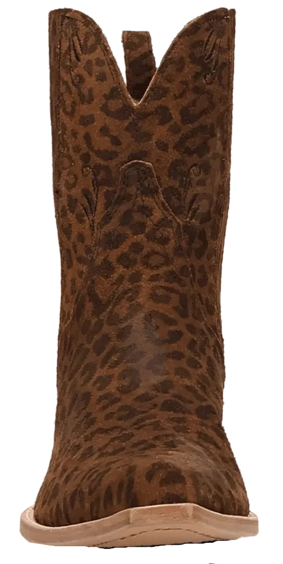 LADIES' DAN POST FERAL 7" BOOTIE - LEOPARD