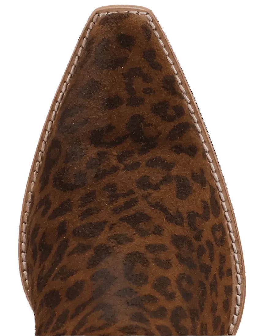 LADIES' DAN POST FERAL 7" BOOTIE - LEOPARD
