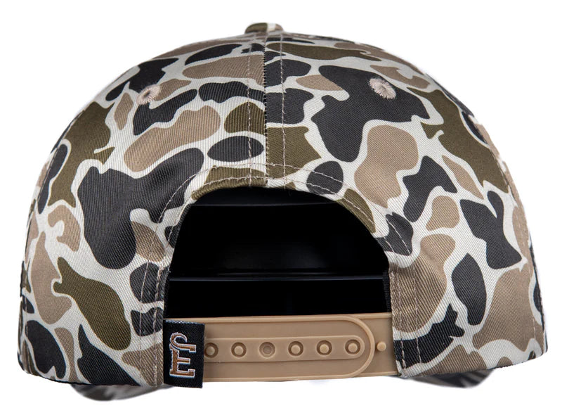 EMBRY MARSH DUCK CAMO 6 PANEL CAP
