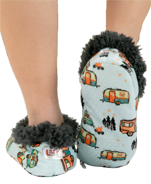 "ROLLTEL" TRAILER FUZZY SLIPPERS