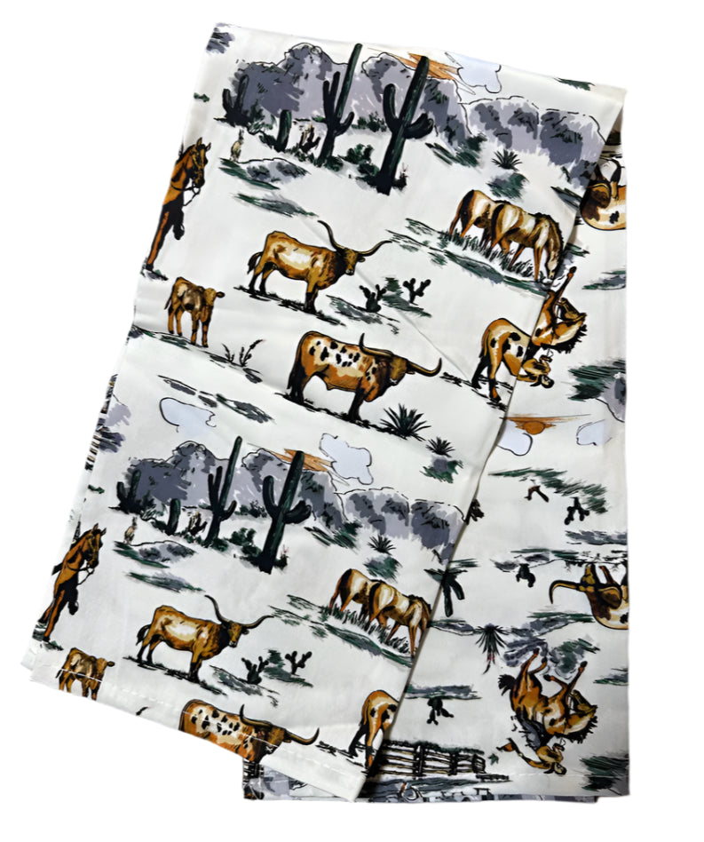 RANCH LIFE TEA TOWEL in COLOR