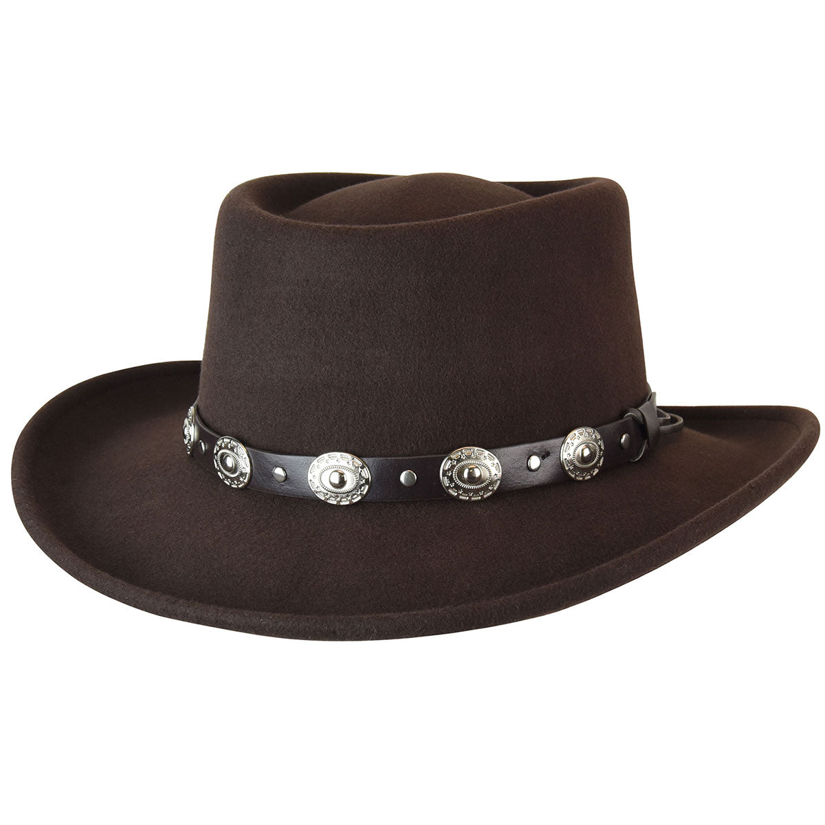 BAILEY EDDY BROS. GAMBLER HAT - BROWN
