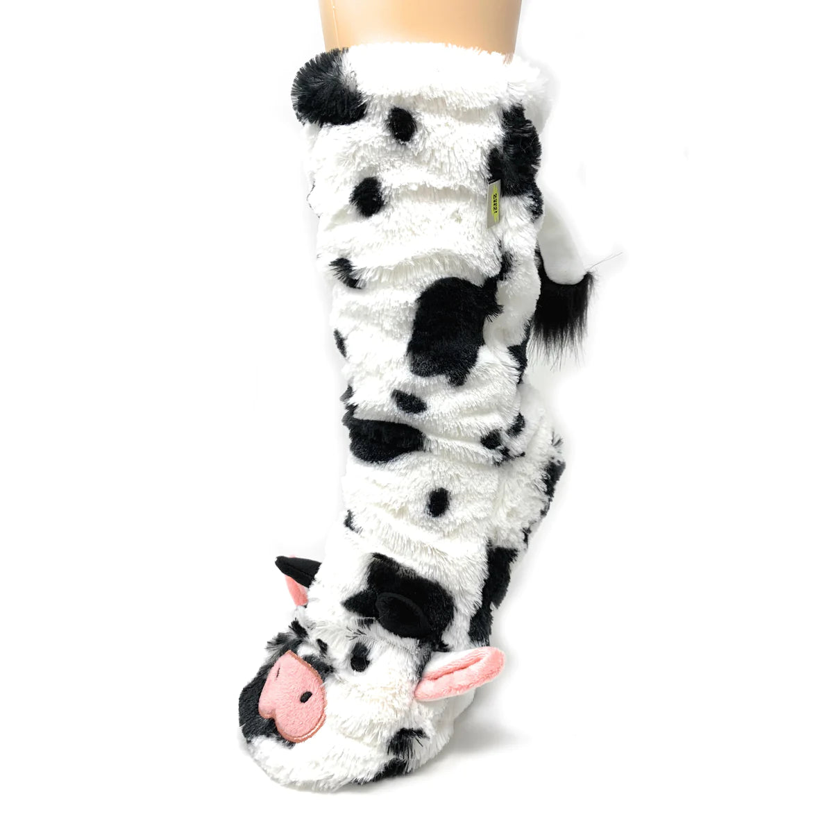 Moo Moo Plush Slipper Socks
