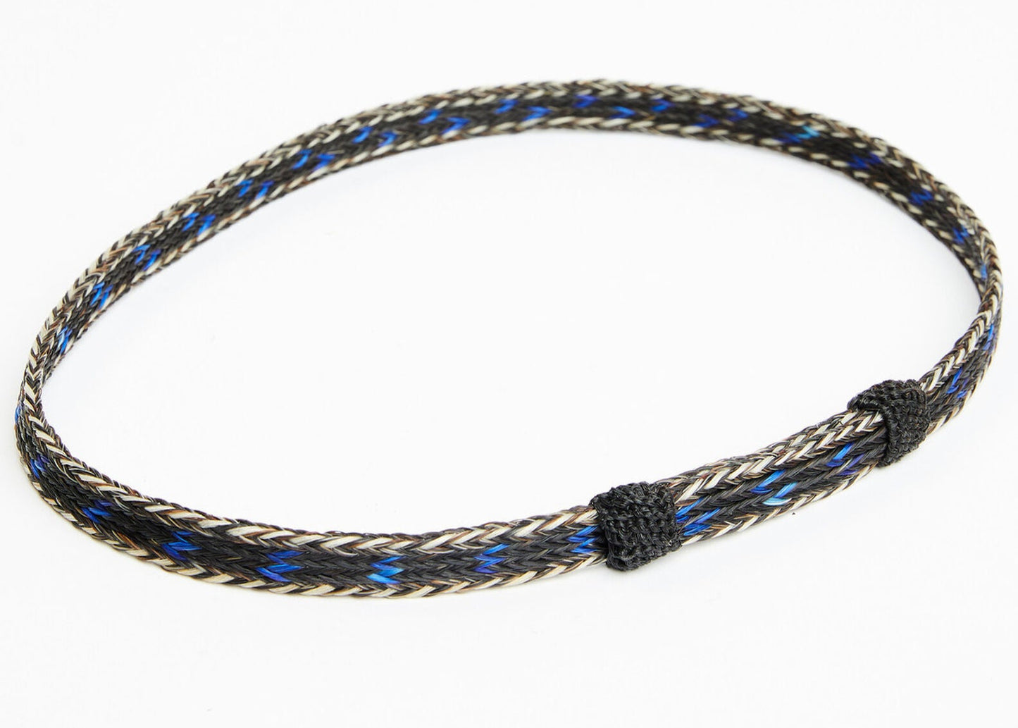 AUSTIN ACCENTS HORSEHAIR DOUBLE KNOT HAT BAND (No Tassel)