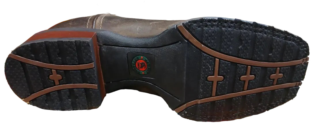 DAN POST MEN'S HIGHWAY MAN DK BROWN BOOTS