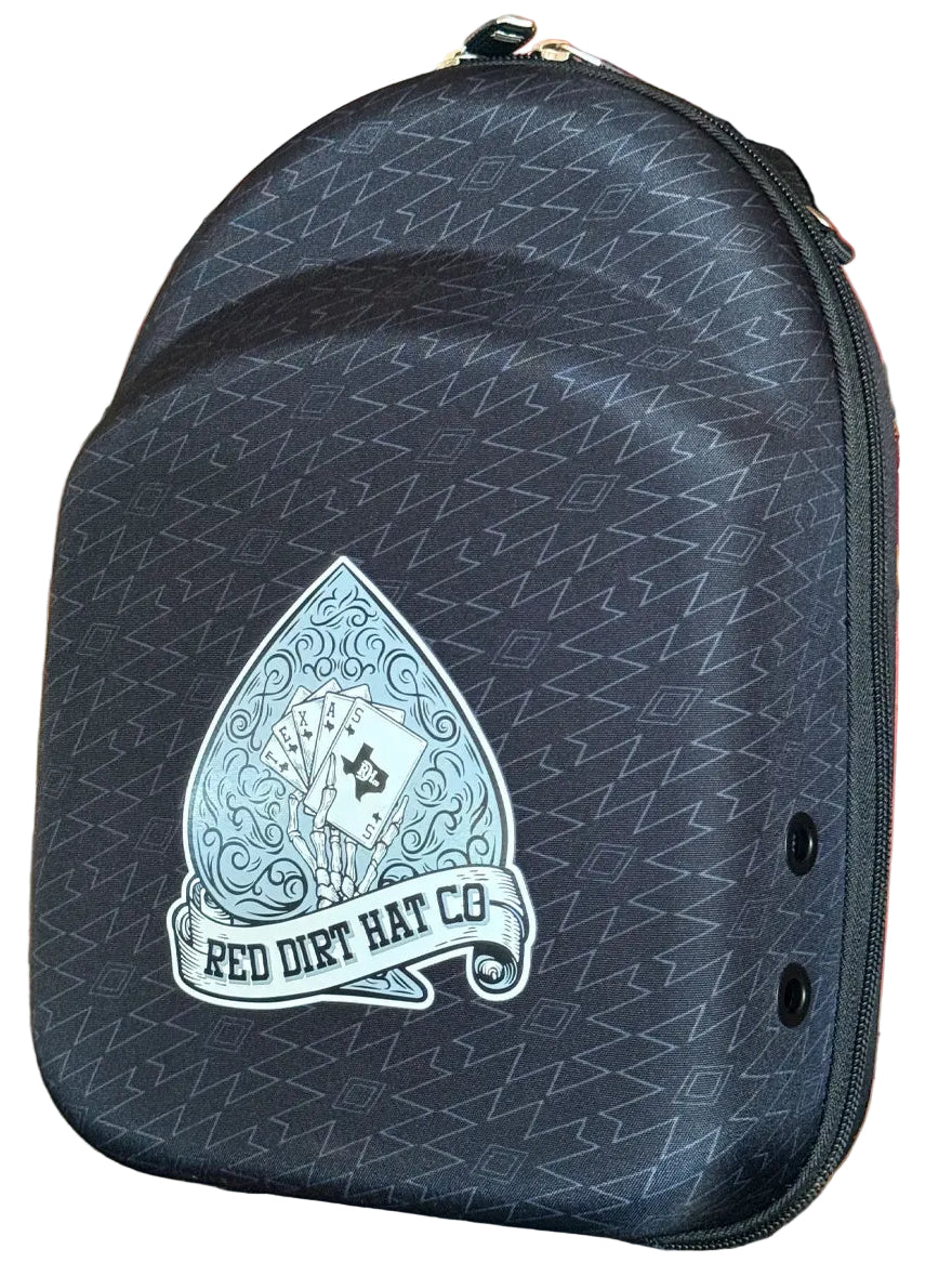 RED DIRT HAT CO HOLD 'EM CAP CARRIER W/SUNGLASS CASE