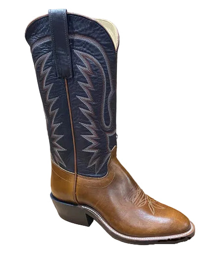 OLATHE TAN HORSEBUTT MENS BOOTS