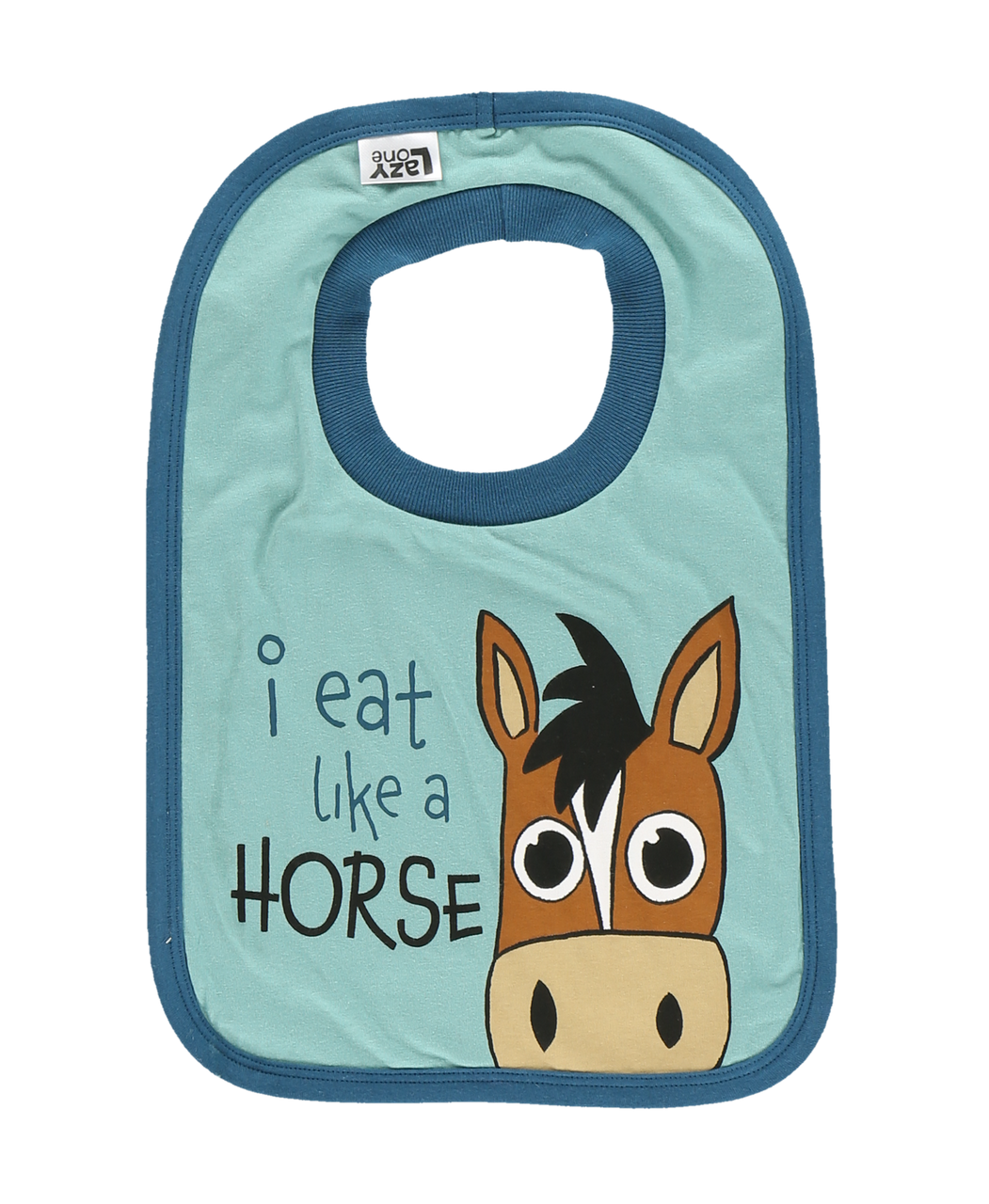 "I EAT LIKE A HORSE" INFANT BIB