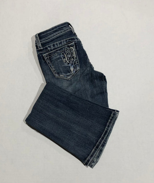 GRACE IN LA CACTUS SCENE BOOTCUT GIRLS JEANS
