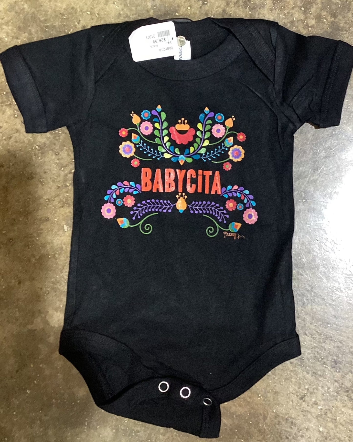 Babycita Infant Onesie in Black