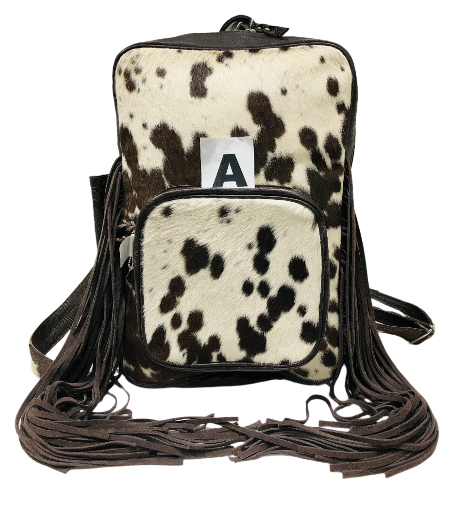 Cowhide backpack deals