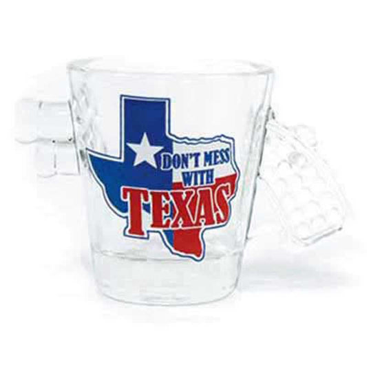 DMWT Texas Shape Pistol Shot Glass