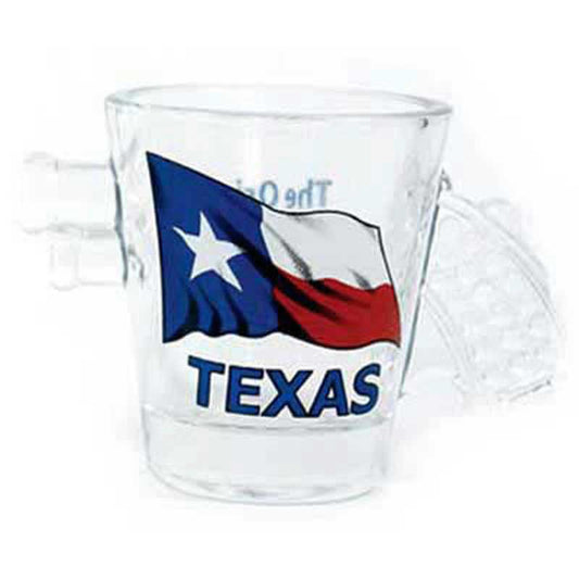 Texas Flag Pistol Shot Glass