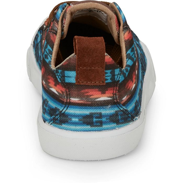 JUSTIN LADIES REBA ARREBA BLUE-MULTI SHOES