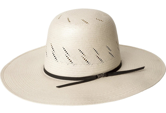BAILEY KALISPELL OPEN CROWN 15X SHUNTUNG STRAW HAT
