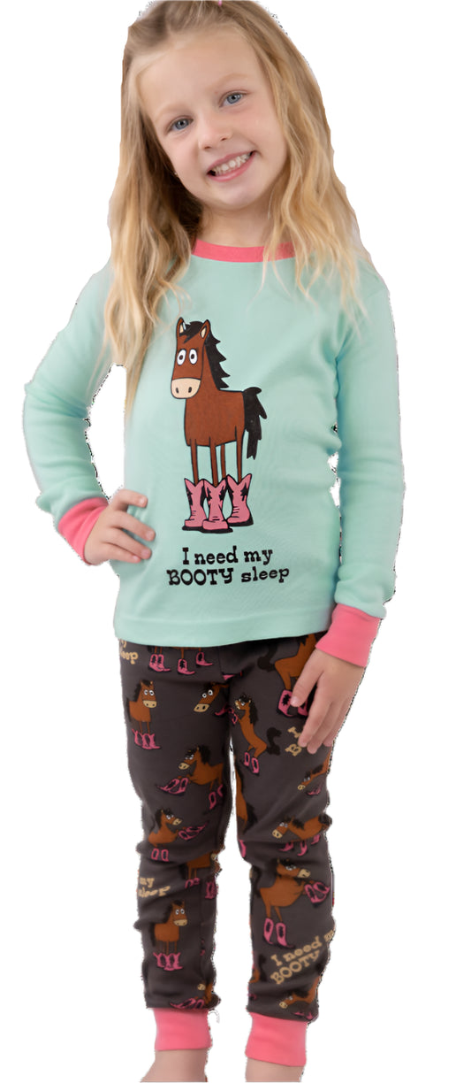 KID'S "BOOTY SLEEP" PAJAMA SET