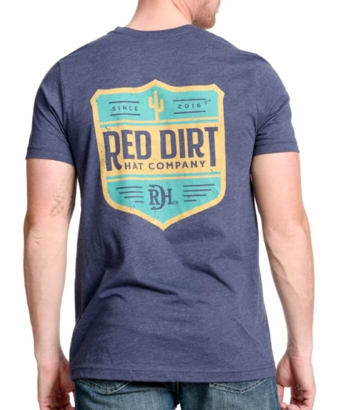 RED DIRT HAT CO LONE CACTUS TEE