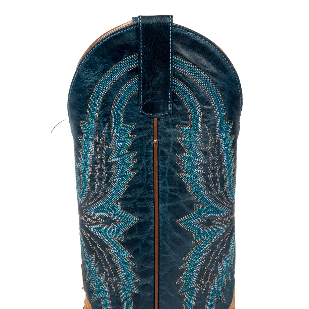 MACIE BEAN ANTIQUE SADDLE FULL QUILL OSTRICH LADIES BOOTS