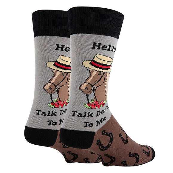 Men's Talk Derby Socks