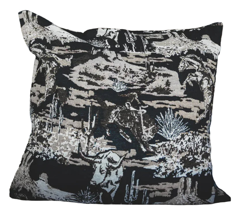 MESQUITE WESTERN THROW PILLOW COVER