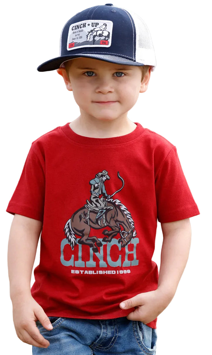 CINCH INFANT AND TODDLER "BRONC" GRAPHIC TEE
