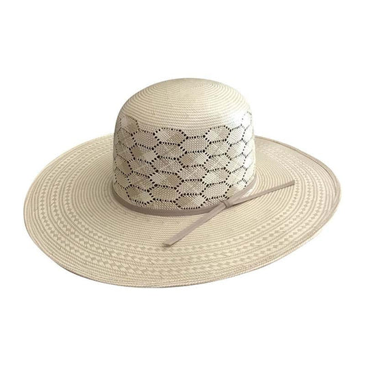 ATWOOD MULESHOE RODEO SHANTUNG STRAW COWBOY HAT