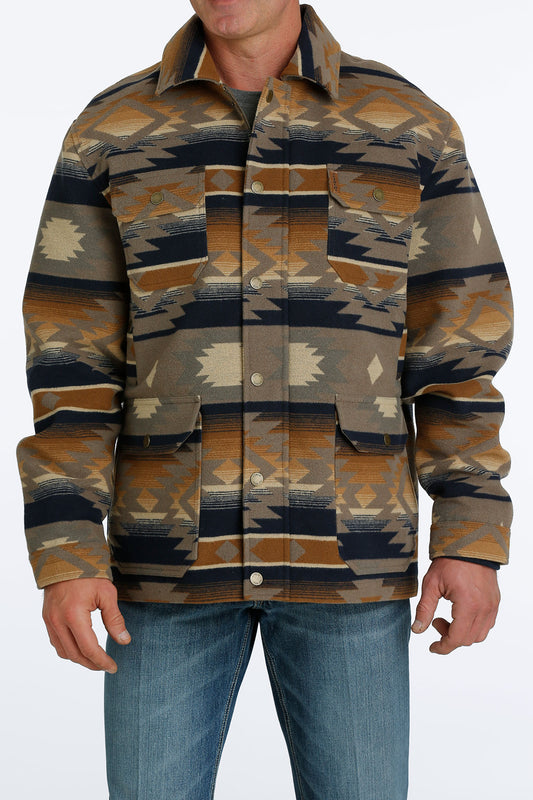 CINCH MEN'S FRONTIER JACKET - NATURAL