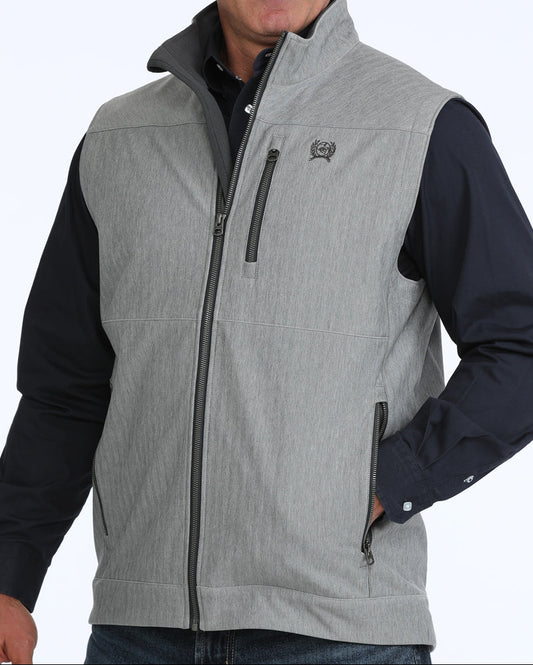 CINCH MEN'S CONCEALED CARRY BONDED VEST - GREY