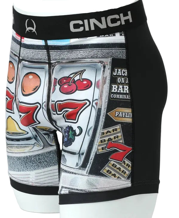 CINCH MEN'S 6" JACKPOT BOXER BRIEFS
