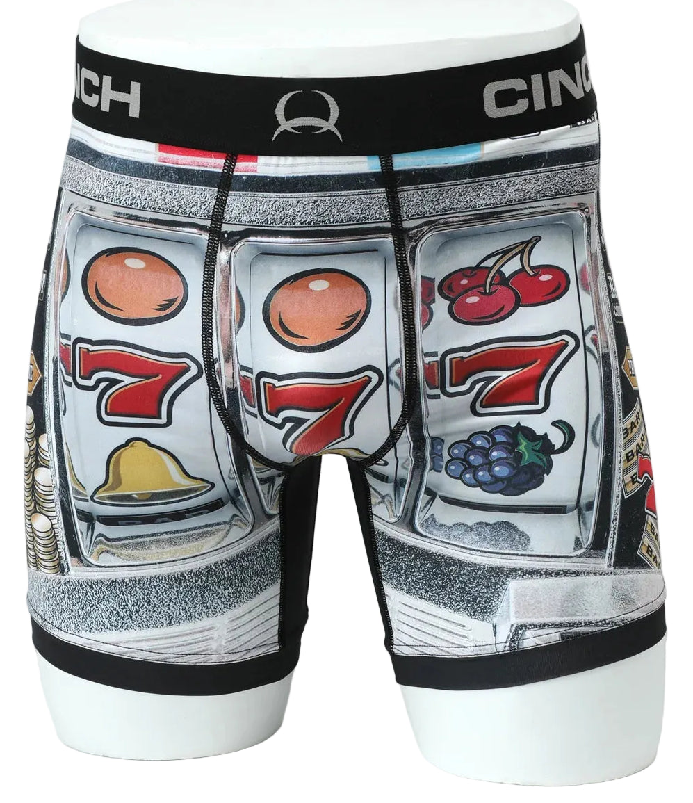 CINCH MEN'S 6" JACKPOT BOXER BRIEFS