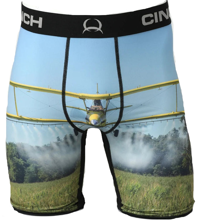 CINCH MEN'S 9" CROP DUSTER BOXER BRIEF
