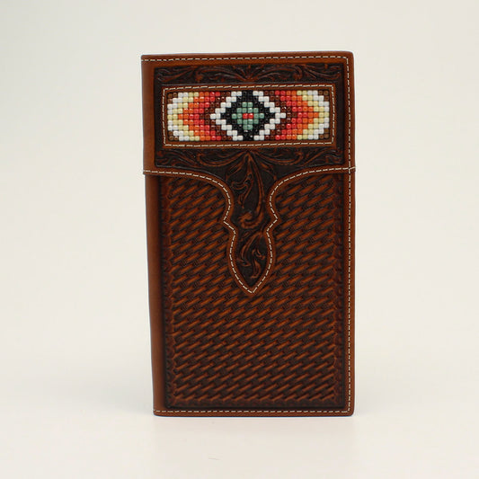 NOCONA RODEO BASKET WEAVE DIAMOND BEADED - TAN