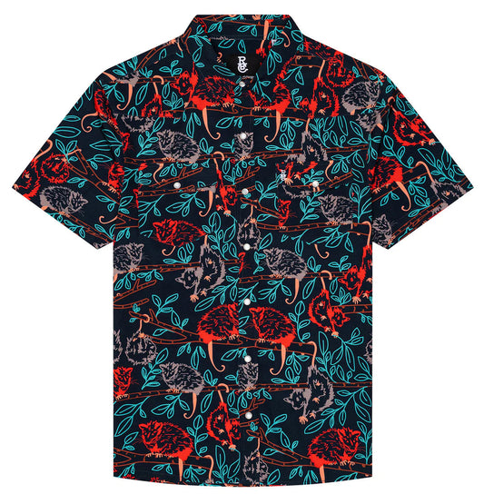 MEN'S POSSUM KINGDOM PEARL SNAP SHORT SLEEVE SHIRT