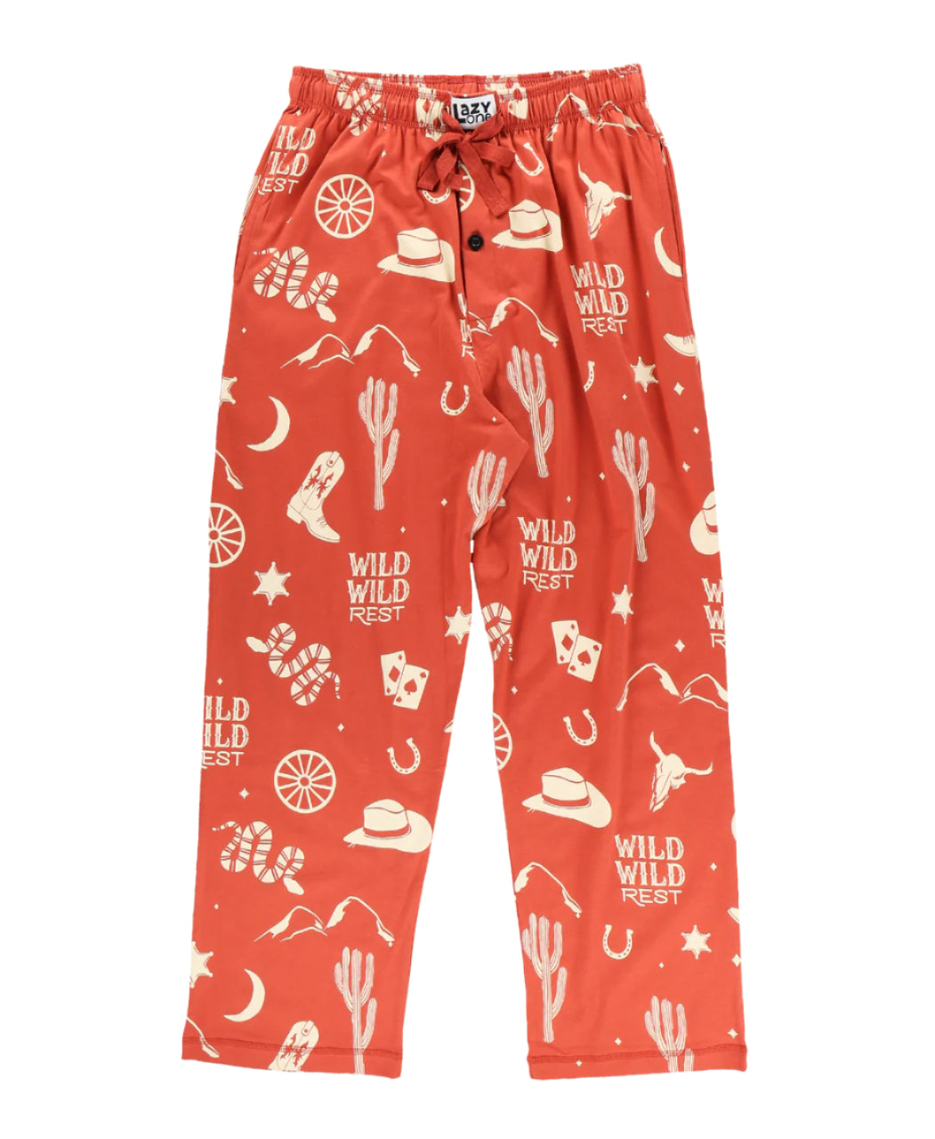 MEN'S WILD WILD REST PJ PANTS ORANGE