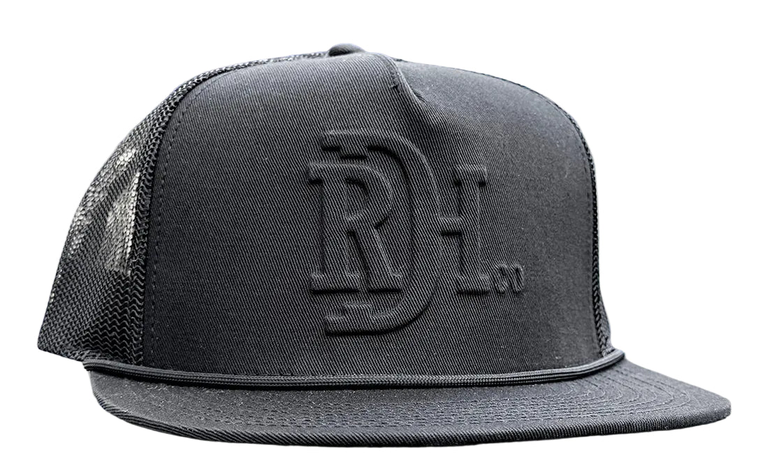 RED DIRT HAT CO THE BRAND CAP in BLACK