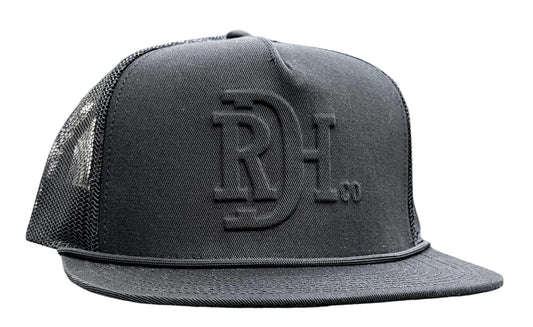 RED DIRT HAT CO THE BRAND CAP in BLACK