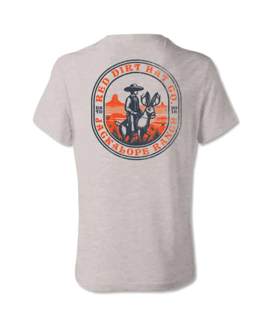 RED DIRT HAT CO JACKALOPE TRAIL TEE