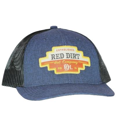 RED DIRT HAT CO ROADBLOCK CAP in NAVY