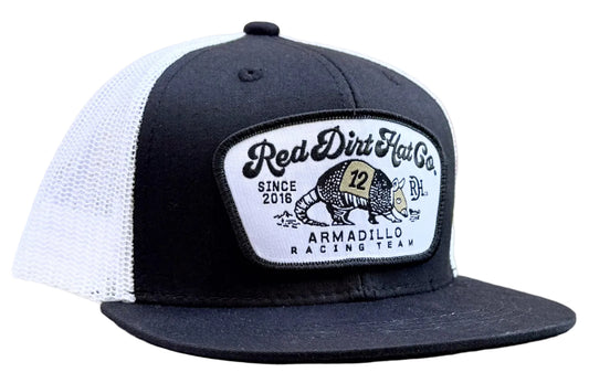 RED DIRT HAT CO.  YOUTH DOS DILLO in BLACK/WHITE