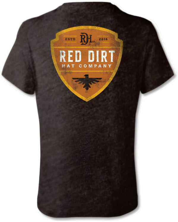 RED DIRT HAT CO RUSTED SHIELD TEE