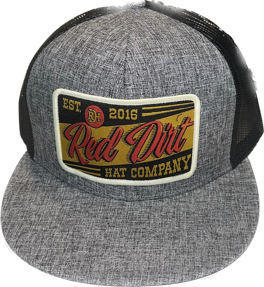 RED DIRT HAT CO. RUSTY DOG CAP in HEATHER GREY