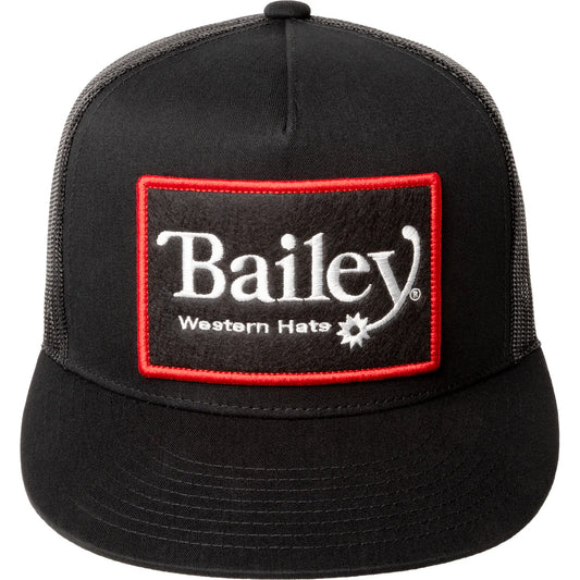 BAILEY HATS NIGHTRIDER CAP IN BLACK
