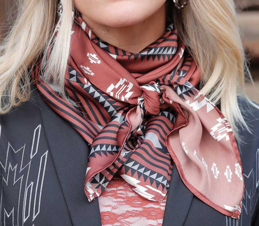 CRUEL GIRL AZTEC PRINT WILD RAG