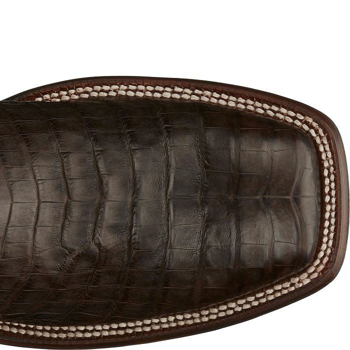TONY LAMA CANYON 11" CAIMAN BELLY BOOTS