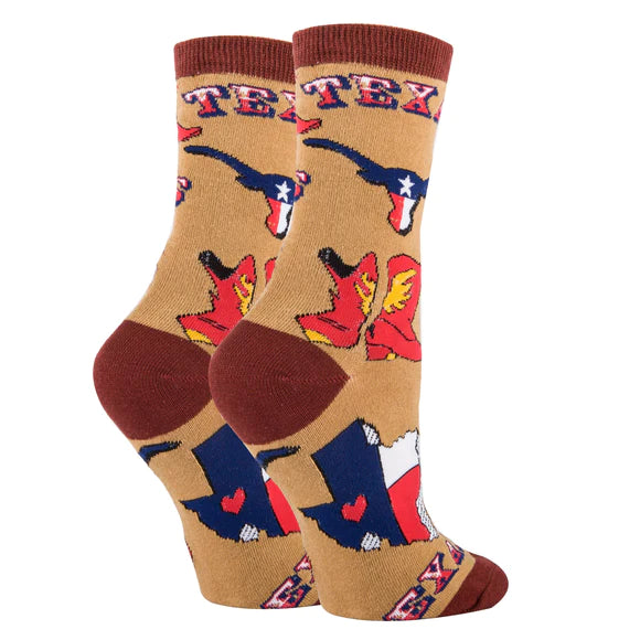 Women's Texas Love Socks